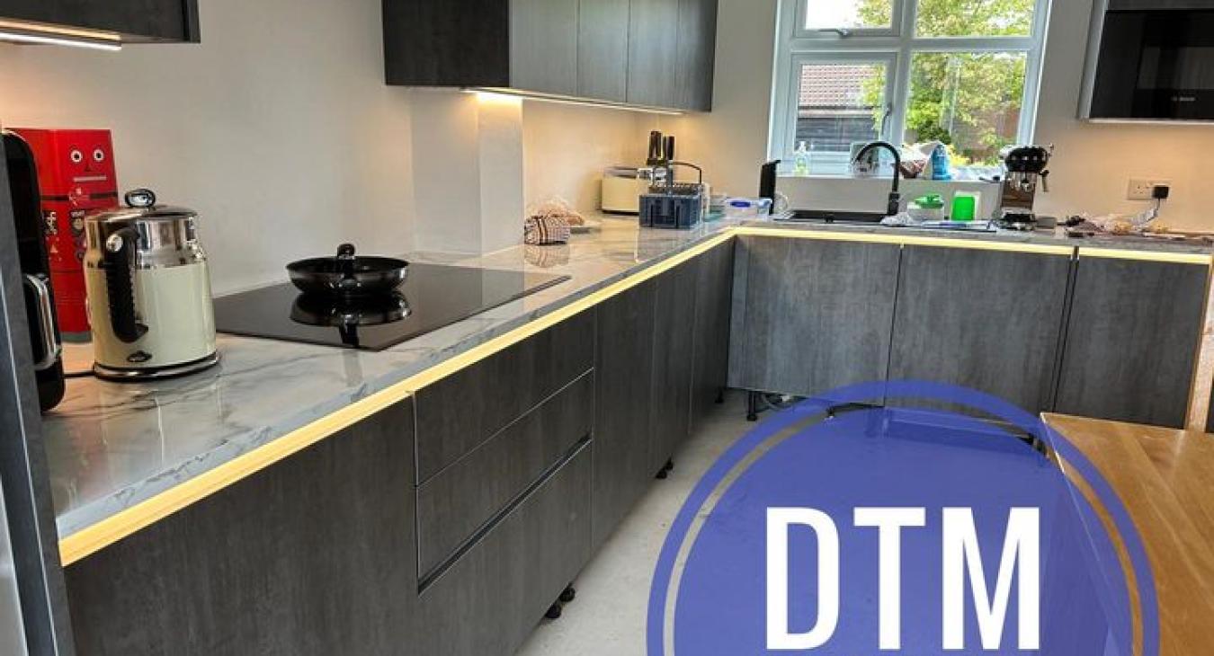 Kitchen Worktop lighting Installation